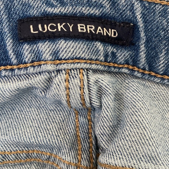 Lucky Brand 223 Straight Fit Jeans Mens 32x34 Blue Light Wash Denim - Picture 4 of 5